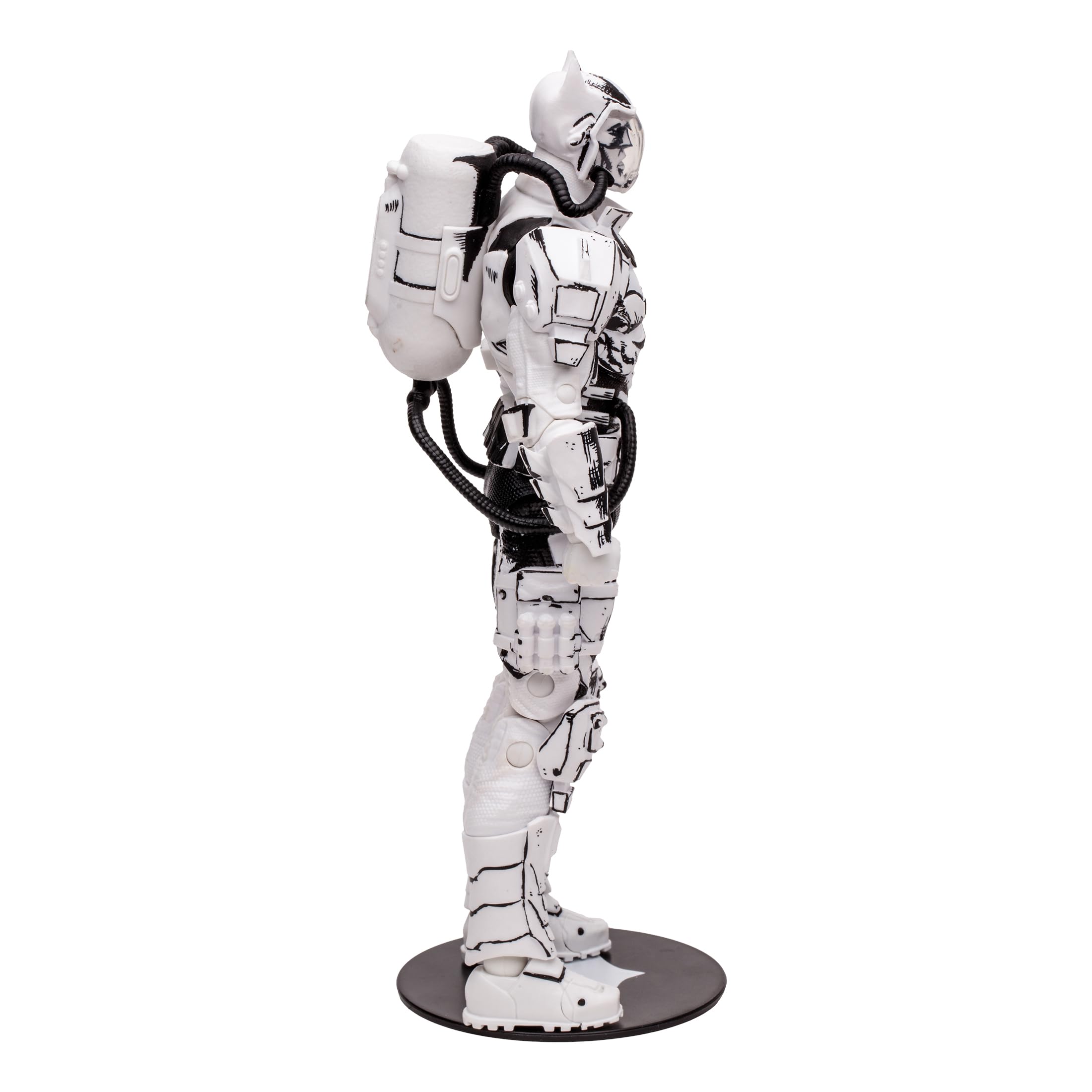 McFarlane DC Multiverse Batman con Hazmat Suit, Figura articulada con Traje edición dibujante de 17 cm en Caja Exclusiva, Base y Tarjeta Coleccionable, Fans coleccionistas, +12 años, Bizak (64387047)