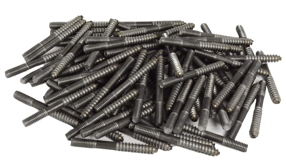 Baltimore Hardware Hanger Bolt, 5/16-18 x 3, Partial Thread - 100 Pack