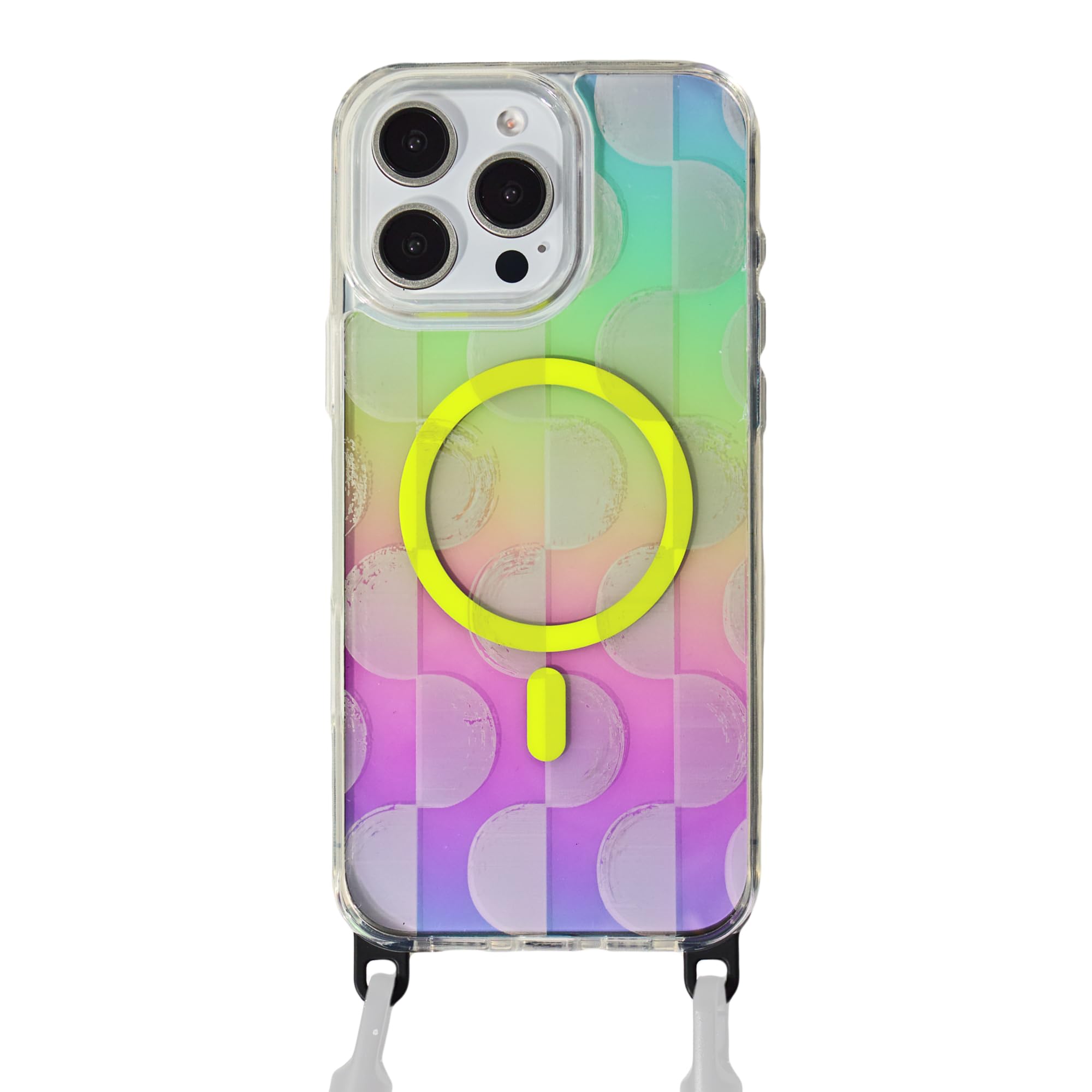 SteepLab Freehand Case for iPhone 16 - Sling Phone Case w Removable Lanyard Hooks Magnetic and Shockproof Protection