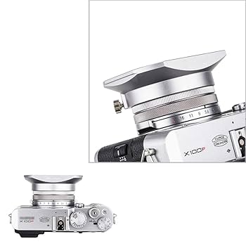 Amazon | JJC メタル 正方形 レンズフード + フードキャップ