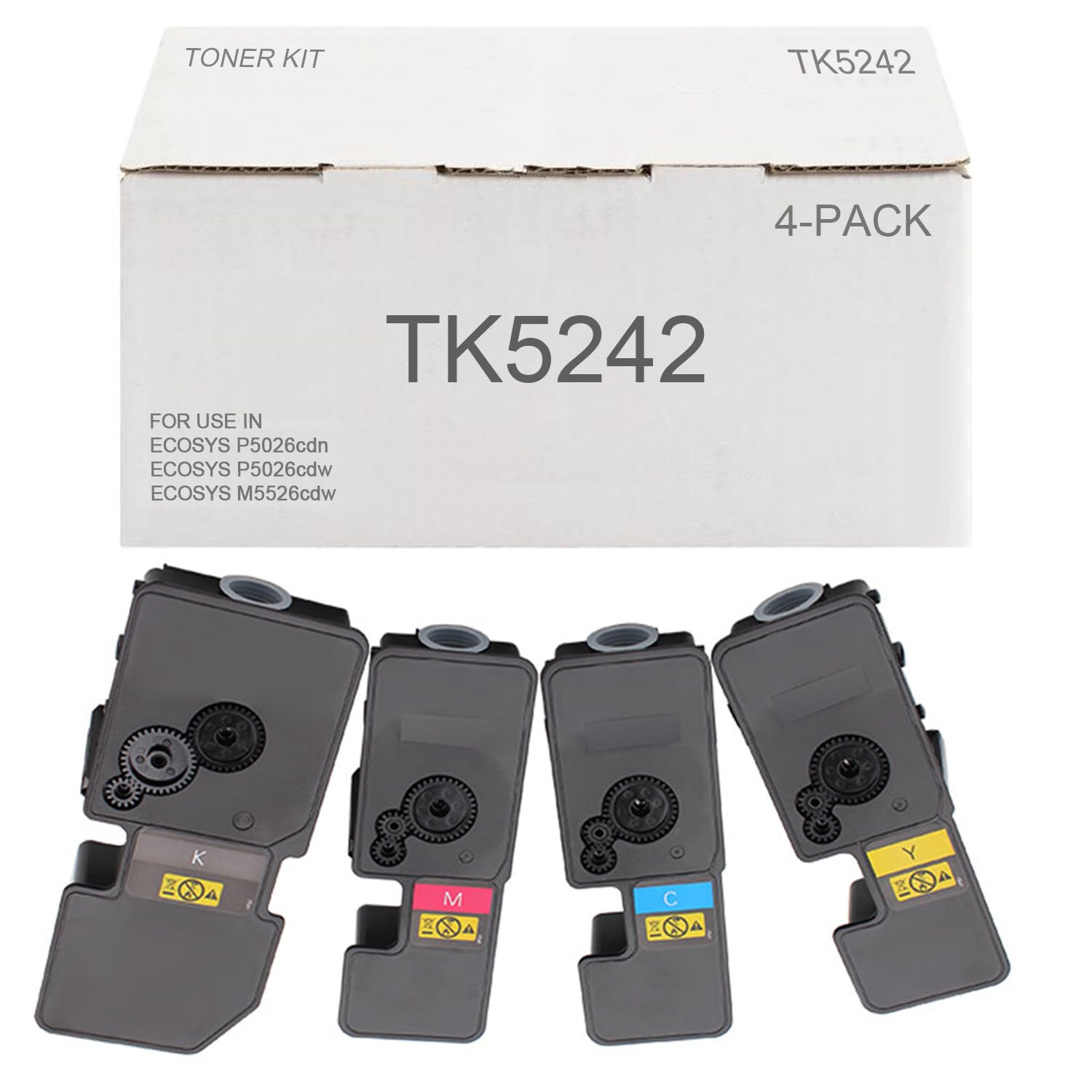 Kit 4 Toner Compatibili TK-5230 Per Kyocera ECOSYS M5521cdn - Foto 2