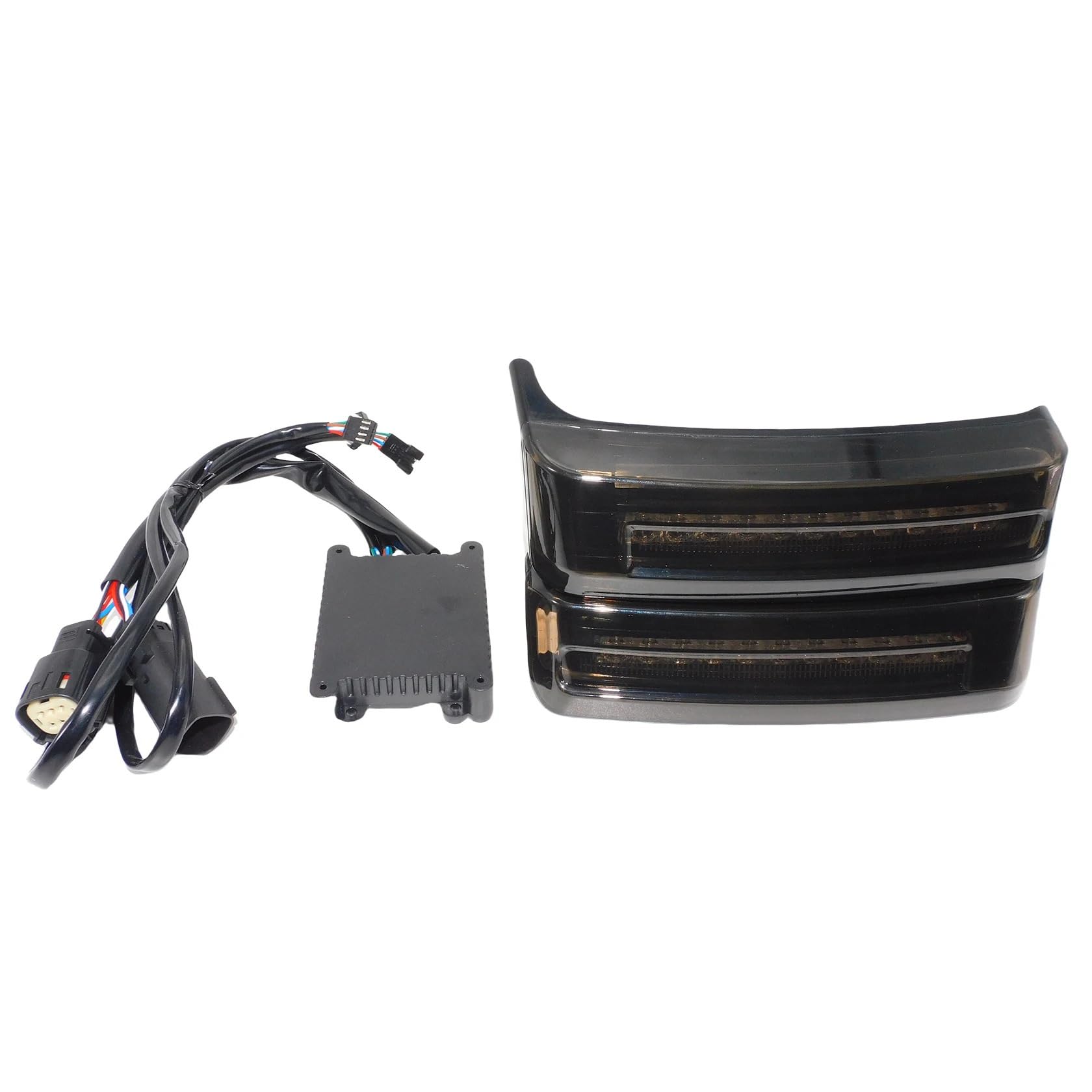 Clignotants LED Moto Haute Luminosité avec Feu de Freinage Intégré - 8