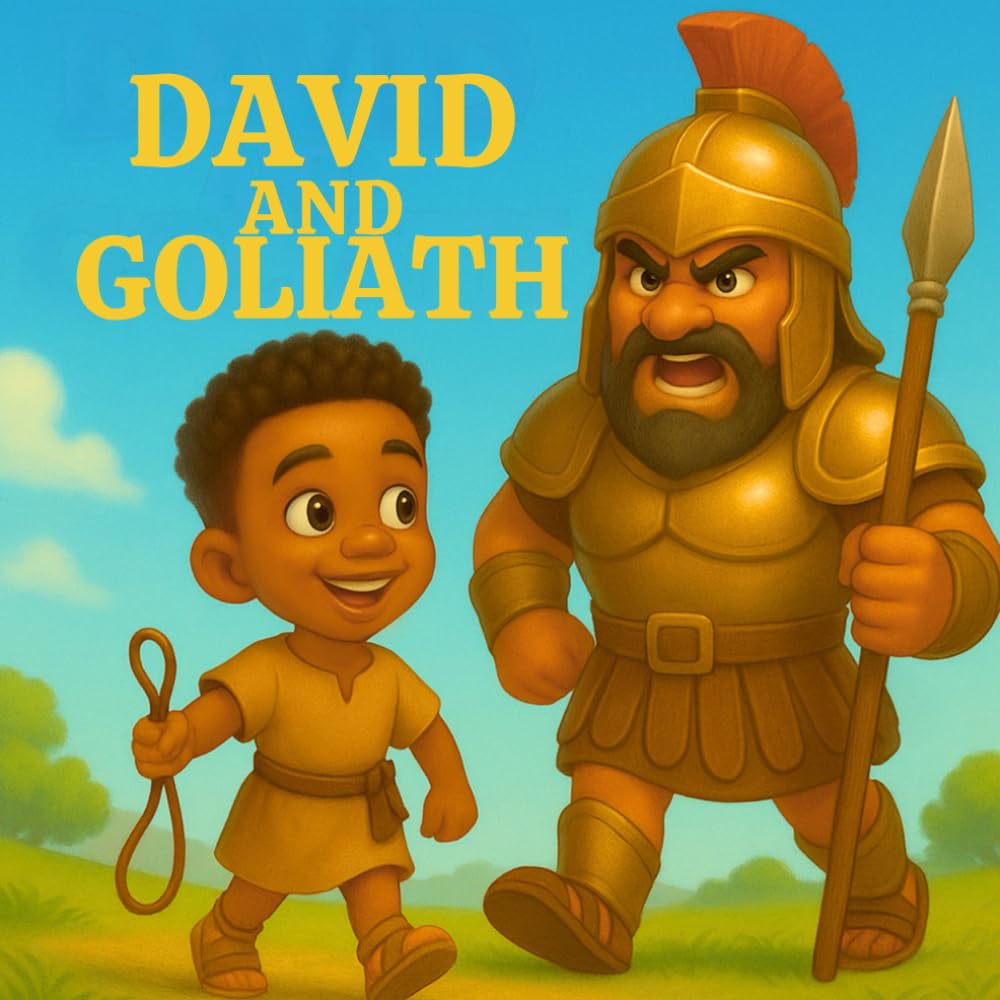 David and Goliath: A Fun Rhyming Bible Story of Courage, Faith, and Facing Giants! (Bible Stories in Rhyme)
