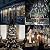 JJGoo Christmas Lights Meteor Shower Rain Lights, 10 Tube 12 inch 240 LEDs Icicle Lights Outdoor Raindrop Lights for Xmas Halloween Wedding Party Tree Holiday Decoration, White