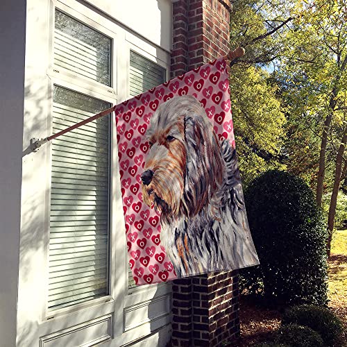 Drapeau sur Toile Chien à Loutre Sc9708chf Grande Déco Amour