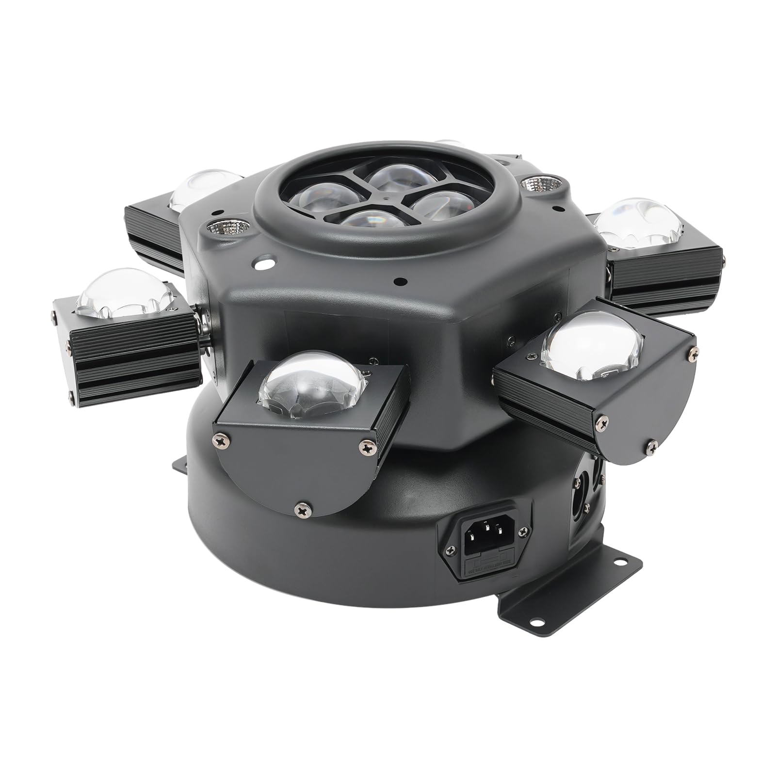 DMX512 - Luce LED da palcoscenico da 150 W, con cavo di alimentazione, supporto per DJ, banda, bar, pub, club