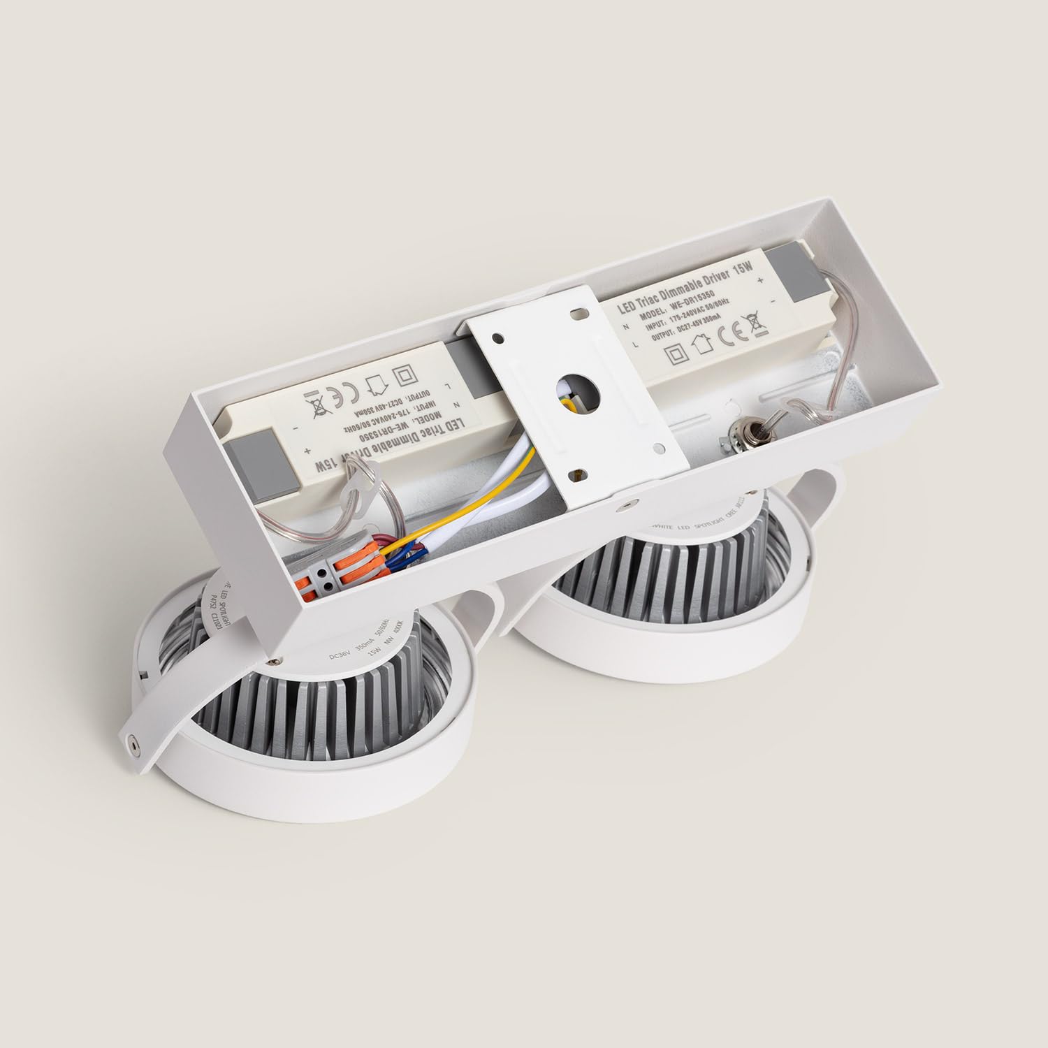 Spot LED 30W CREE en Saillie Orientable AR111 Dimmable Blanc 4000K Blanc ne
