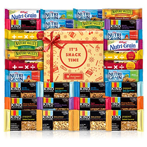 Healthy Bars Variety Pack Care Package (30 Count)