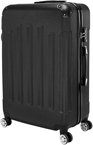 Miniatura 3 de Juegos de equipaje de 3 piezas maletas con ruedas giratorias multidireccionales bolsa de viaje ABS con cerradura TSA maletas de carcasa dura con