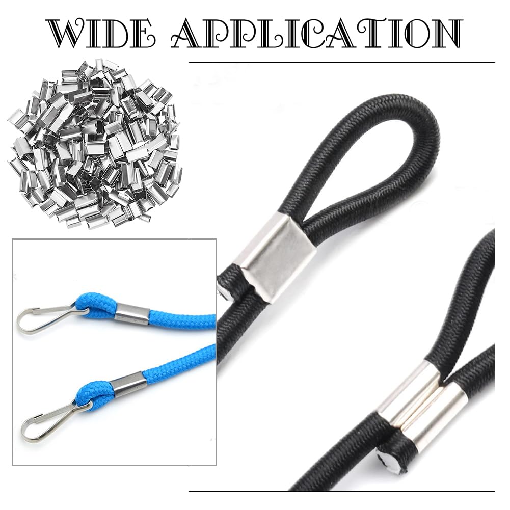 180 Clips De Cordon En Cuir - Kit Créatif Pour Bijoux DIY - Or, Argent, Gunmetal - 0.9-1cm