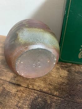 備前焼 陶泉　一輪挿し 花生 花瓶 1017 備前焼 小さな丸い一輪挿し【胡麻】【D】 【陶器・花器・花入れ