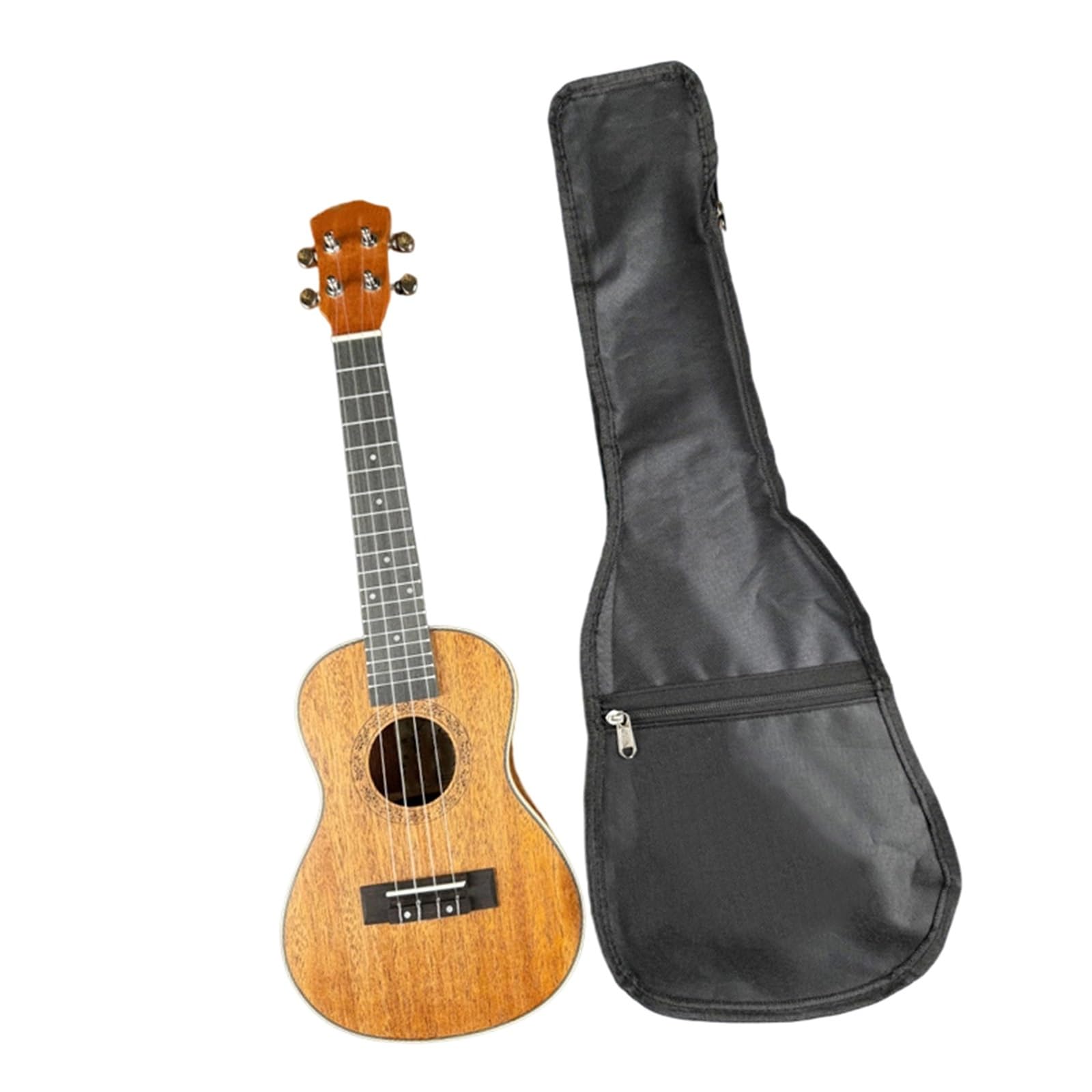Ukulele Di Grado Professionale Da 23 Pollici Tutta In Mogano Con Rilegatura A 4 Corde Ukulele