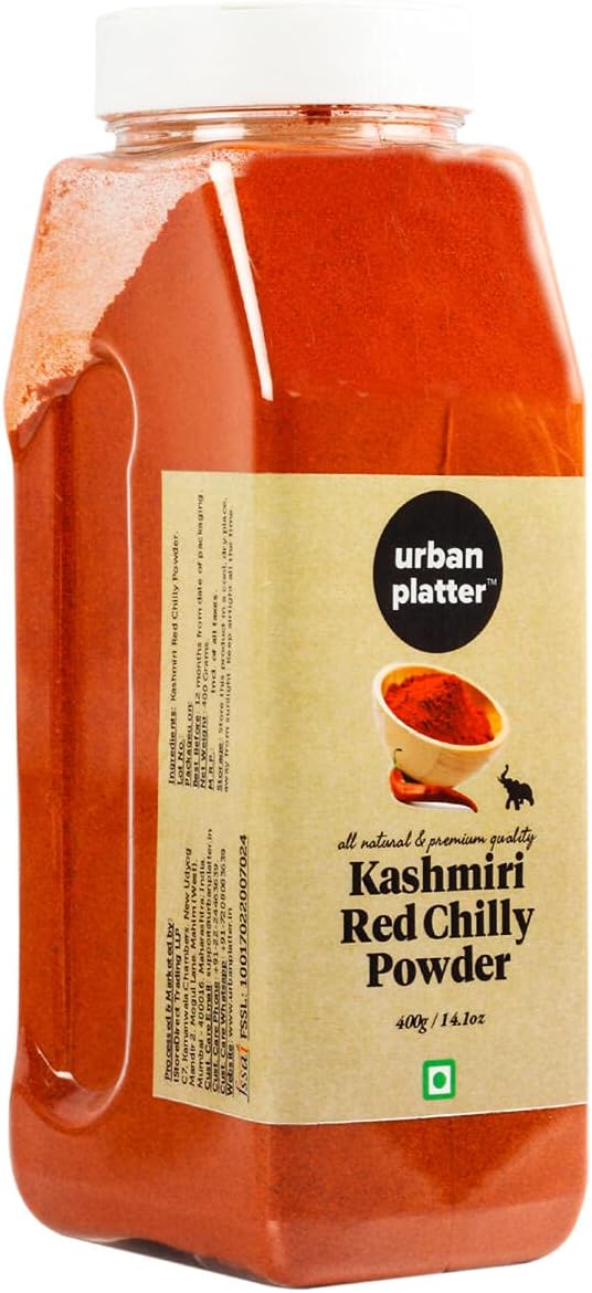 Urban PlatterKashmiri Red Chilly Powder, 400g