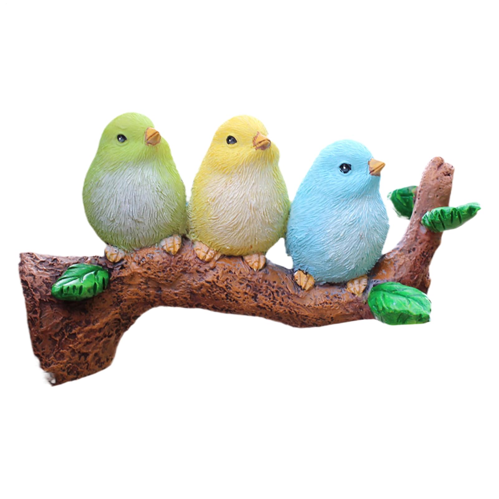 Amazon.co.jp: 鳥の置物とフィギュア 枝に止まる屋外用鳥フィギュア