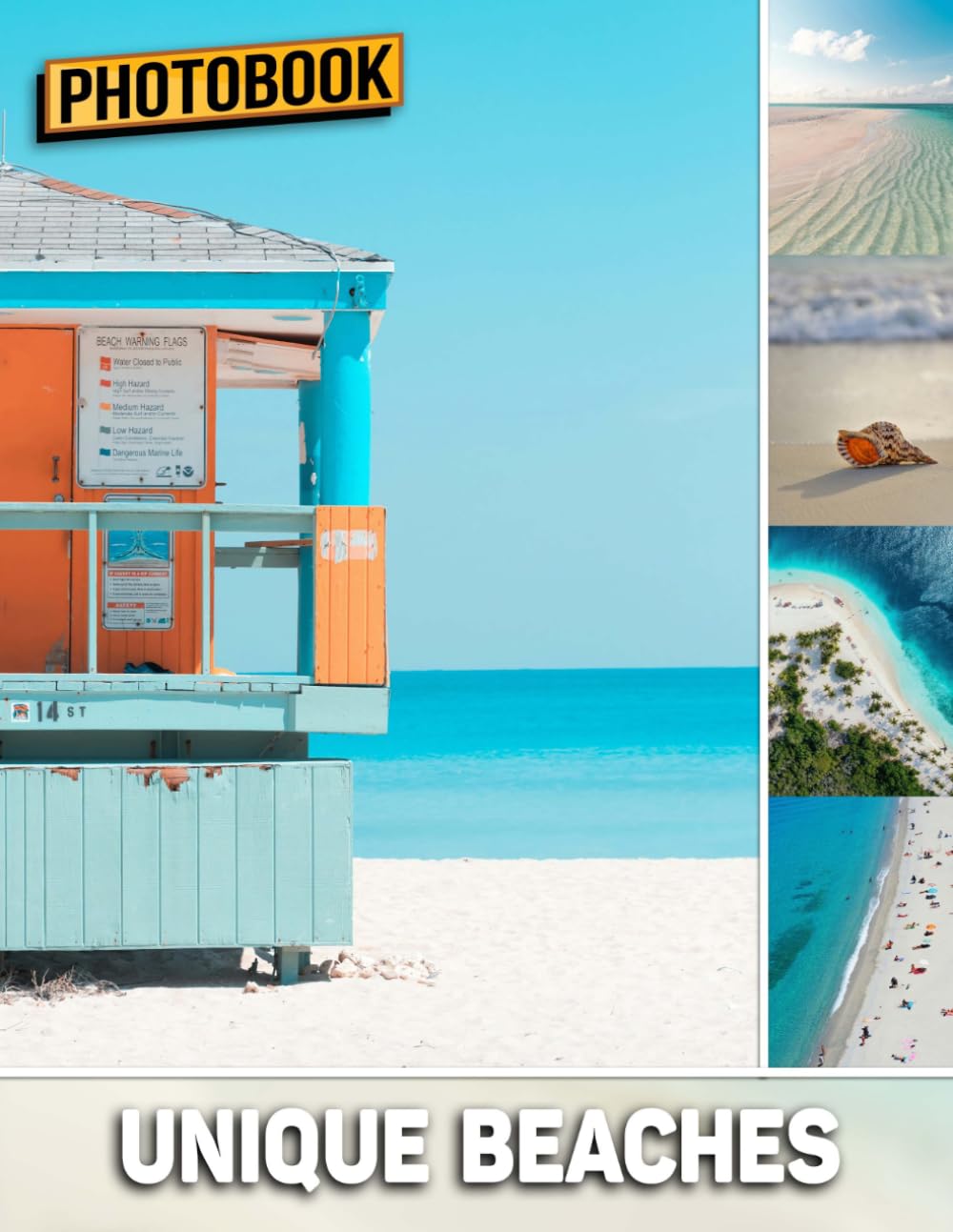 Unique Beaches Photo Book: Coastal Getaways Captured With 40 Pages Of Sandy Shores And Turquoise Waters Photography