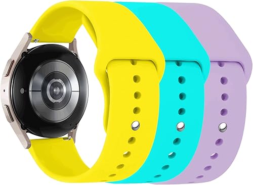 Paquete de 3 correas para Samsung Galaxy Watch 66 Classic Band 1.575 in 1.732 in 1.693 in 1.850 in, Galaxy Watch 55 ProGalaxy Watch 4, correa de