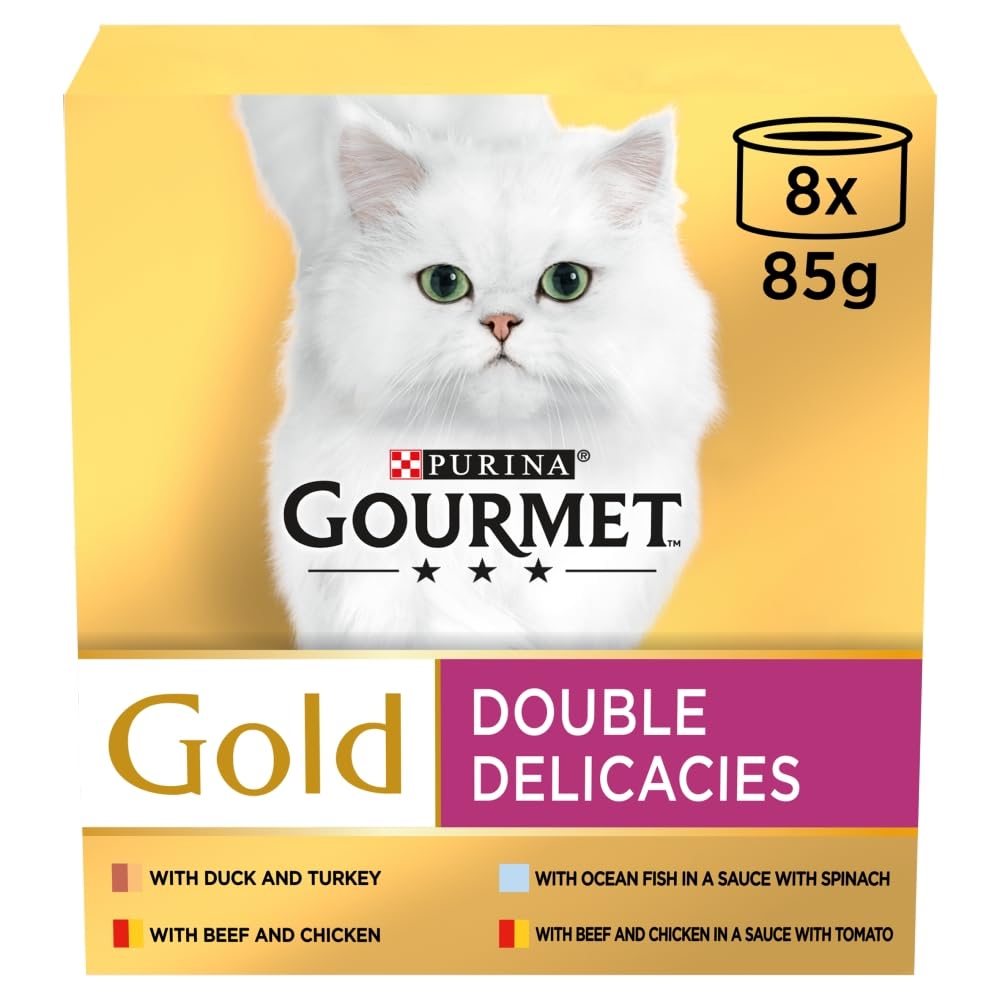 Gourmet Gold Double Delicacies 8 X 85G (680G)