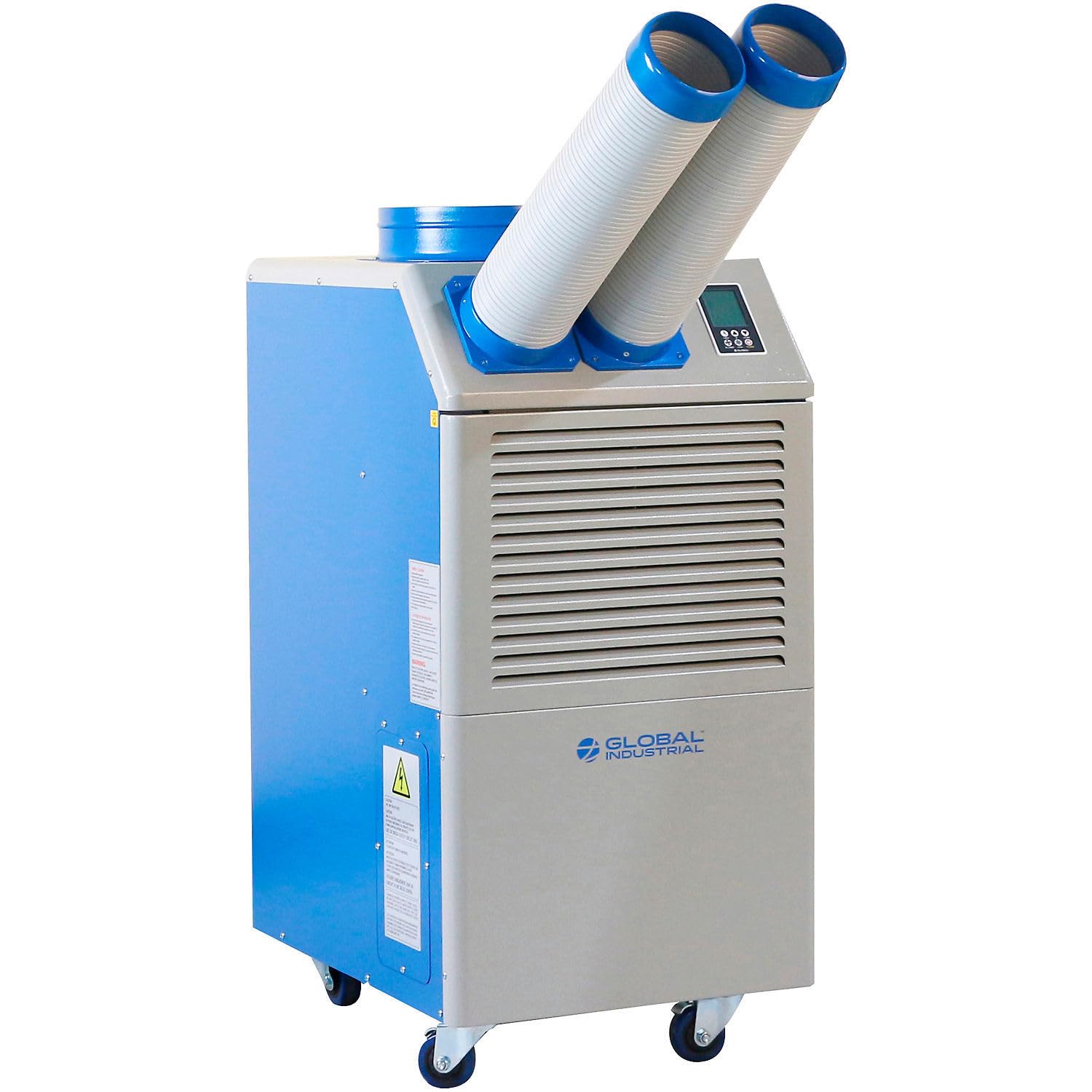 Commercial Industrial Portable Air Conditioner by Global Industrial – 2.0 tons, Steel, Blue, Model 292662R