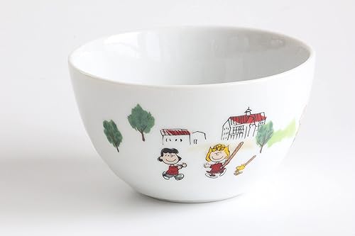 Miniatura 7 de (Shimizutougyou) London Paris Snoopy Bowl, Set of 2