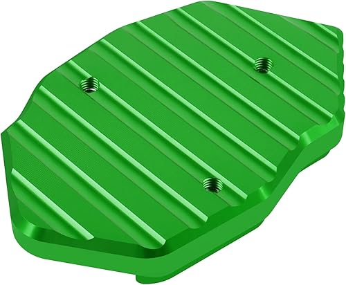 Miniatura 8 de Motocicleta Kickstand Extender Pie Lateral Soporte de Extensión Pad Placa de Soporte Para Kawasaki Z650 Z900 Z1000 Z1000SX ER-6N ZX6R ZX10R