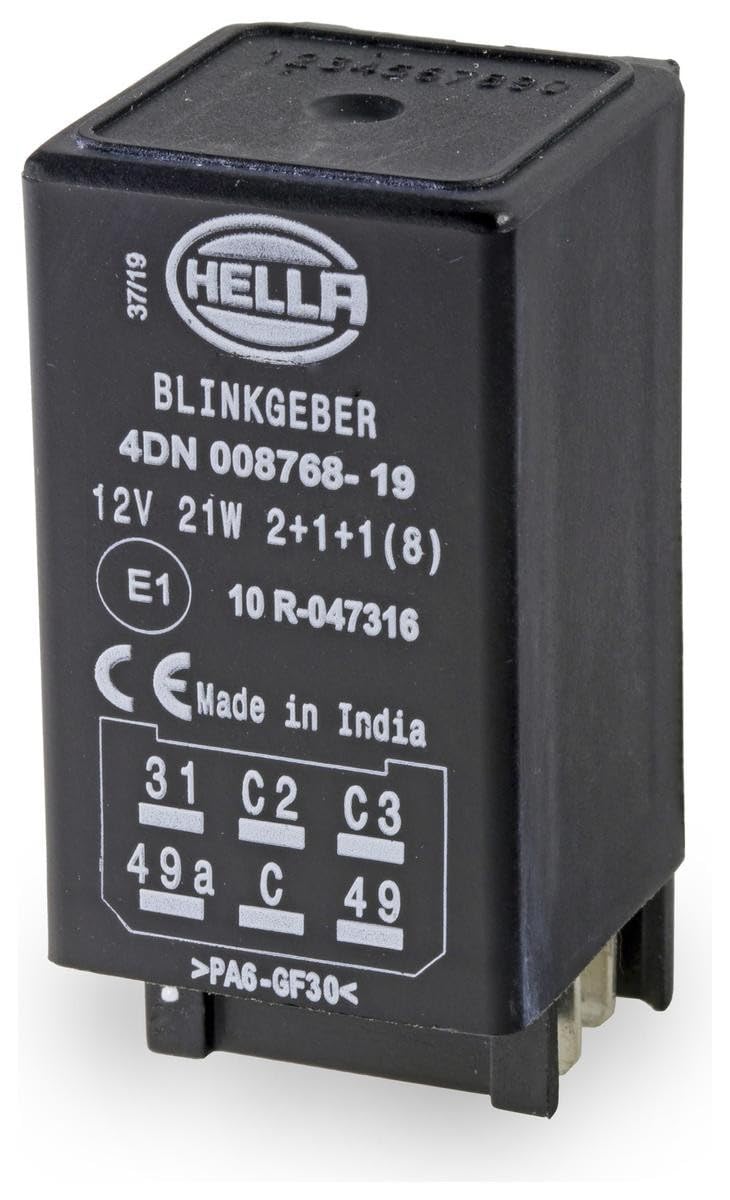 HELLA Flasher Unit Replacement Fits CLAAS DEUTZ-FAHR FENDT STILL LANDINI KRONE