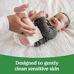 Huggies Sensitive Baby Wipes, Natural Care Baby Diaper Wipes, Unscented, Hypoallergenic, 99% Purified Water, 10 Flip-Top Packs (560 Wipes Total)