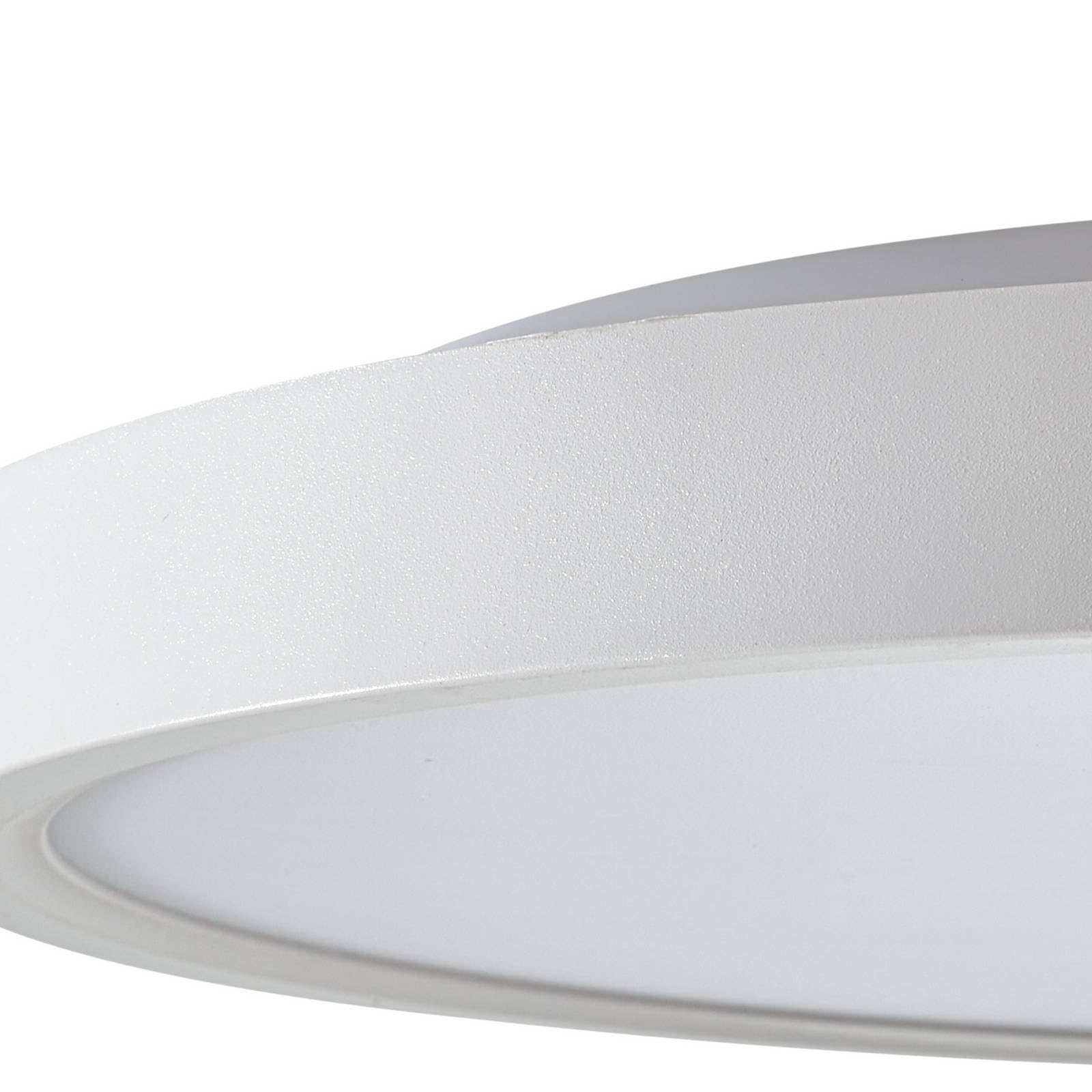 Lindby LED Smart Home Deckenlampe Deika dimmbar mit Leselampe (Modern) in Weiß (1 flammig,) - Deckenleuchte Lampe Wohnzimmerleuchte