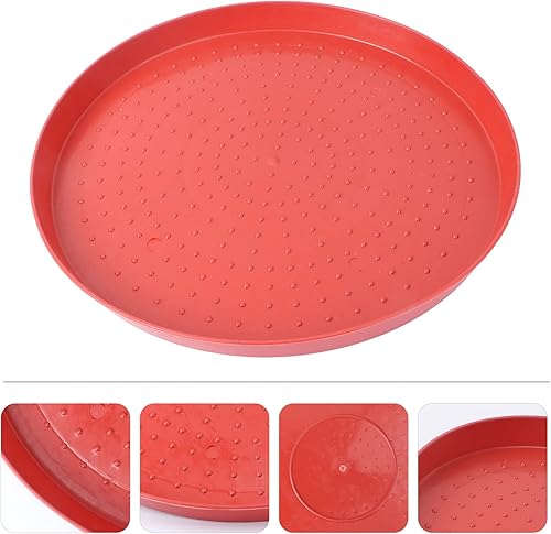 Miniatura 7 de 2pcs Poultry Feeder Food Feeding Tray Water Drinker Feed Plates Container for Chicken Goose Pigeon