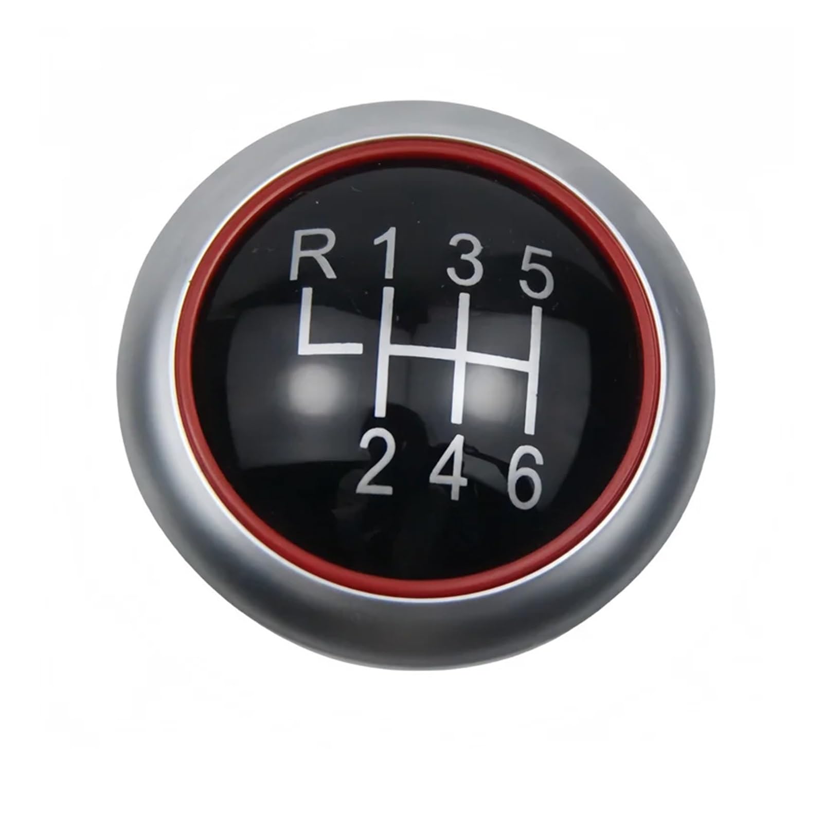 Glblpexelr Red R123456 Upgrade Gear Shift Knob For A4 B6 B7 B8 For A6 S4 8K For A5 8T For Q5