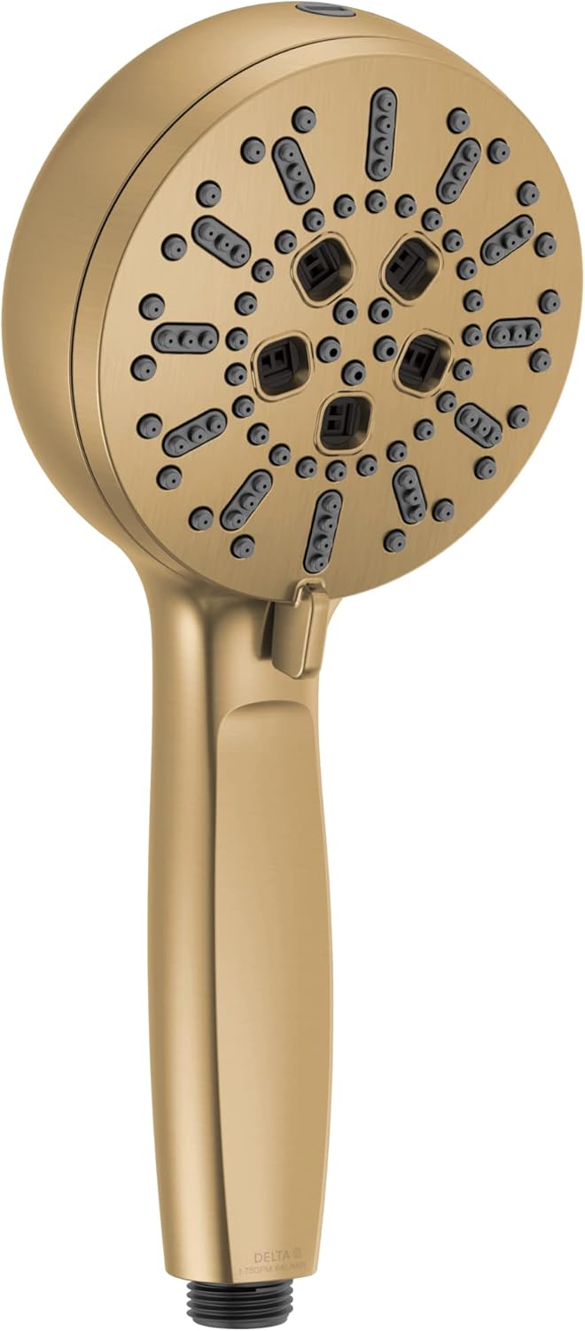 Delta Faucet ProClean Gold Handheld Shower, Handheld Shower with High