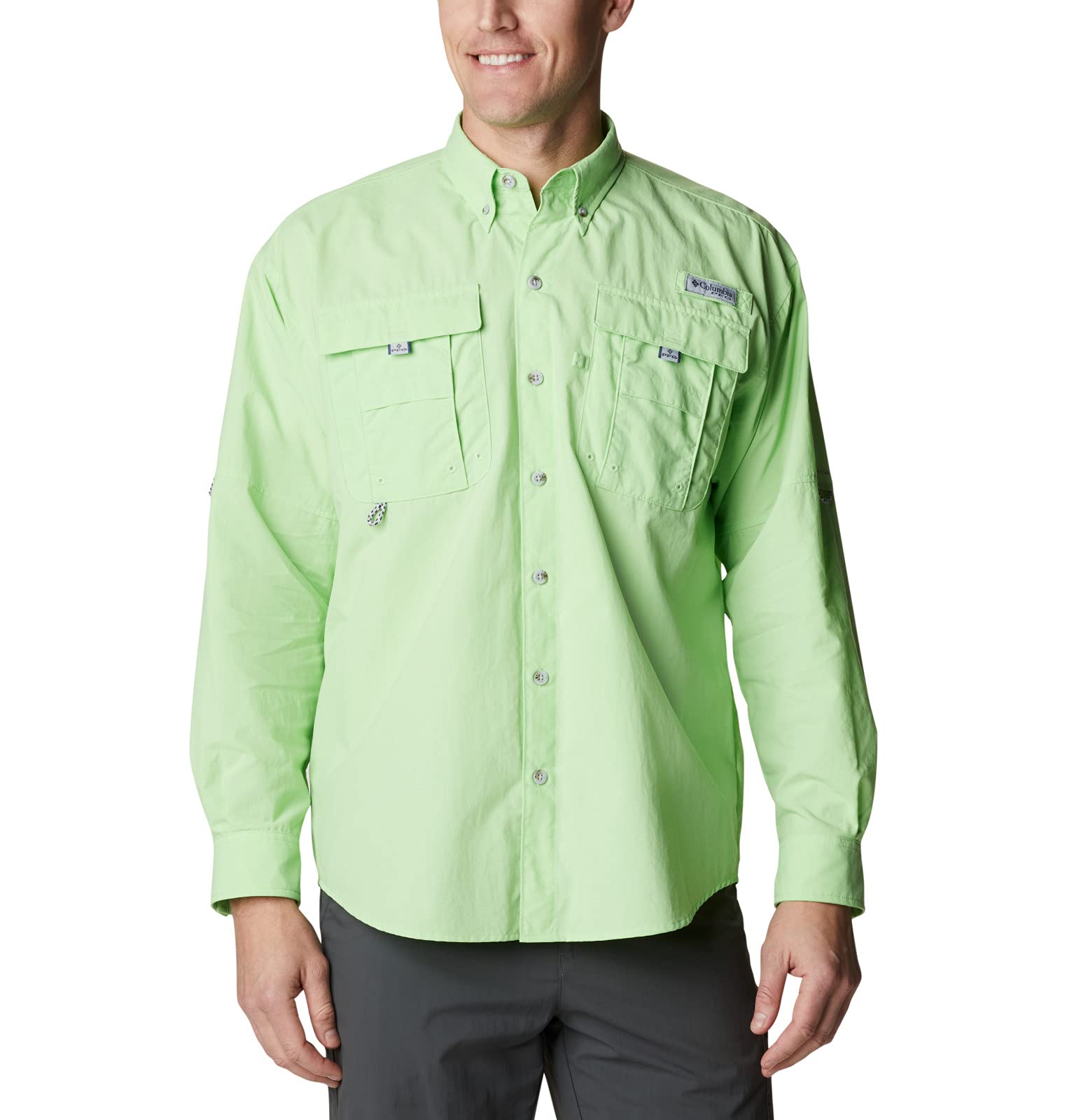 Columbia Men's PFG Bahama II Long Sleeve Fishing Shirt