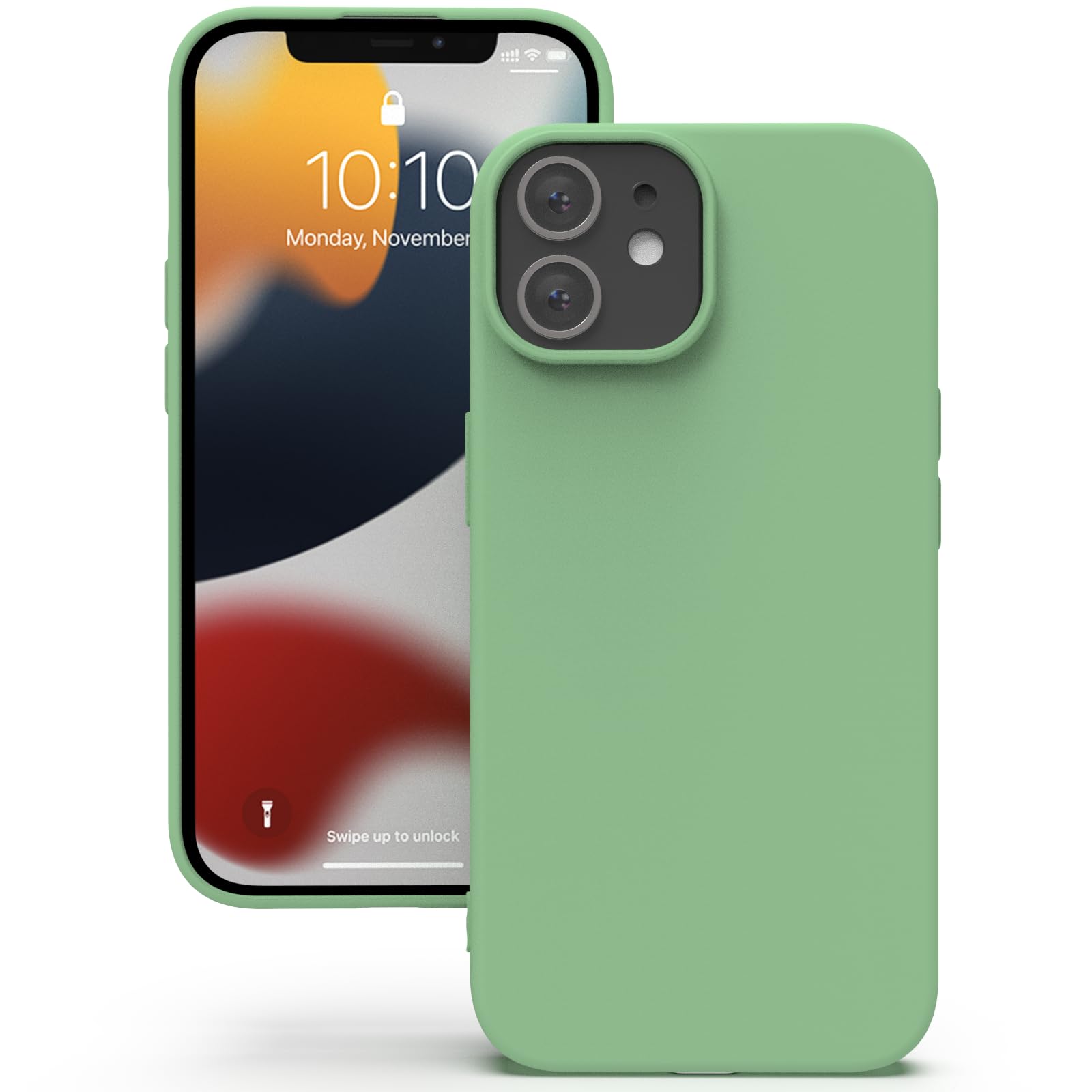 YATWIN Silicone Case for iPhone SE 2020/2022, iPhone 8/7, Soft-Touch, Shockproof, DustProof, Antiskid Apple Phone Cover for iPhone SE 2nd 3rd Generation - Dark Green — view 28
