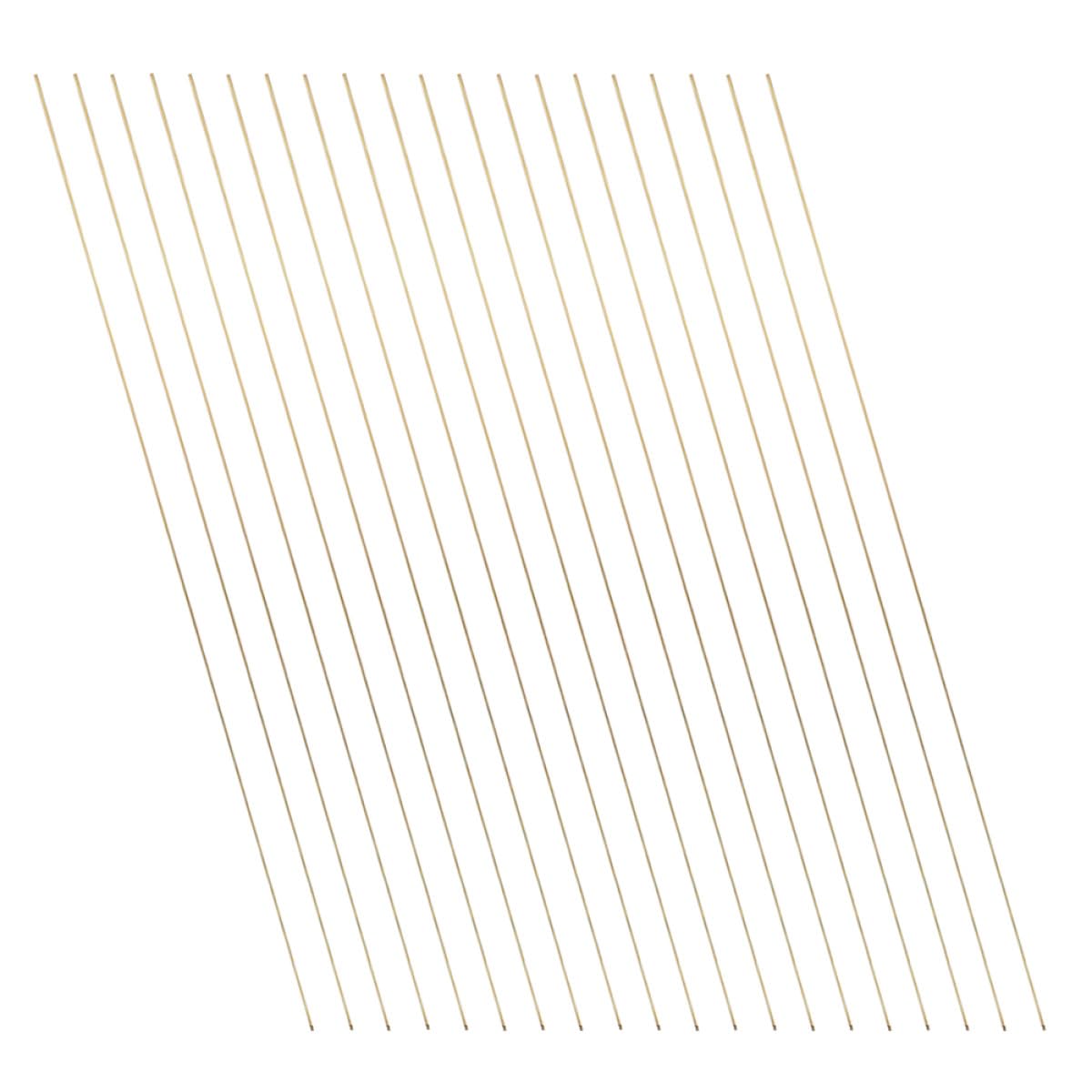 20pcs 1mm Copper Wire for Crafts and Doll Skeleton Making, Soft Copper Sculpture Rods for Clay Doll Armature Support, DIY Art Supplies for Sculpture and Model Building