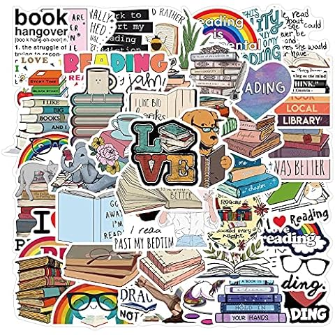 Pegatinas de lectura para portátil Cover