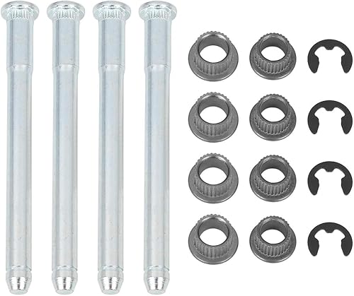 X AUTOHAUX 1 juego de forros de buje de bisagra de puerta de repuesto para Chevrolet S10 1994-2004 2 puertas