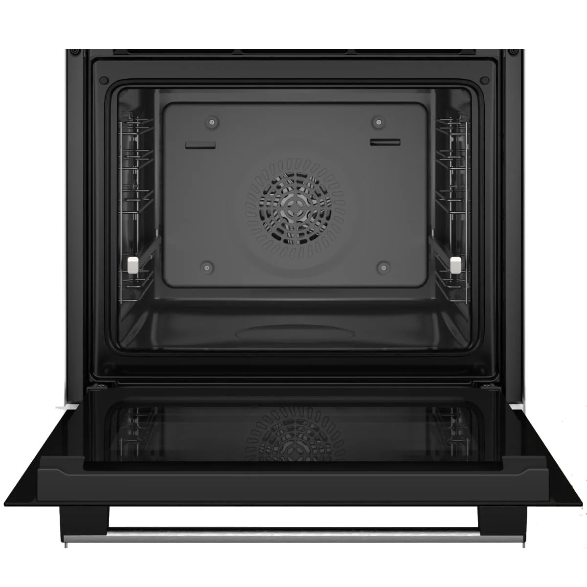 Bosch Four série 6, fonction AirFry, recettes pré-programmées, noir, HBG536ES4