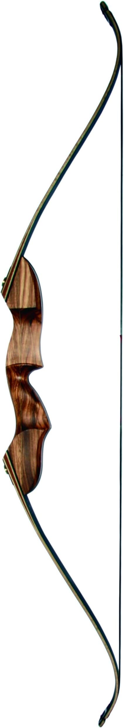 #55 Busa Wood Riser Hunting Bow, 60-Inch, Left Hand