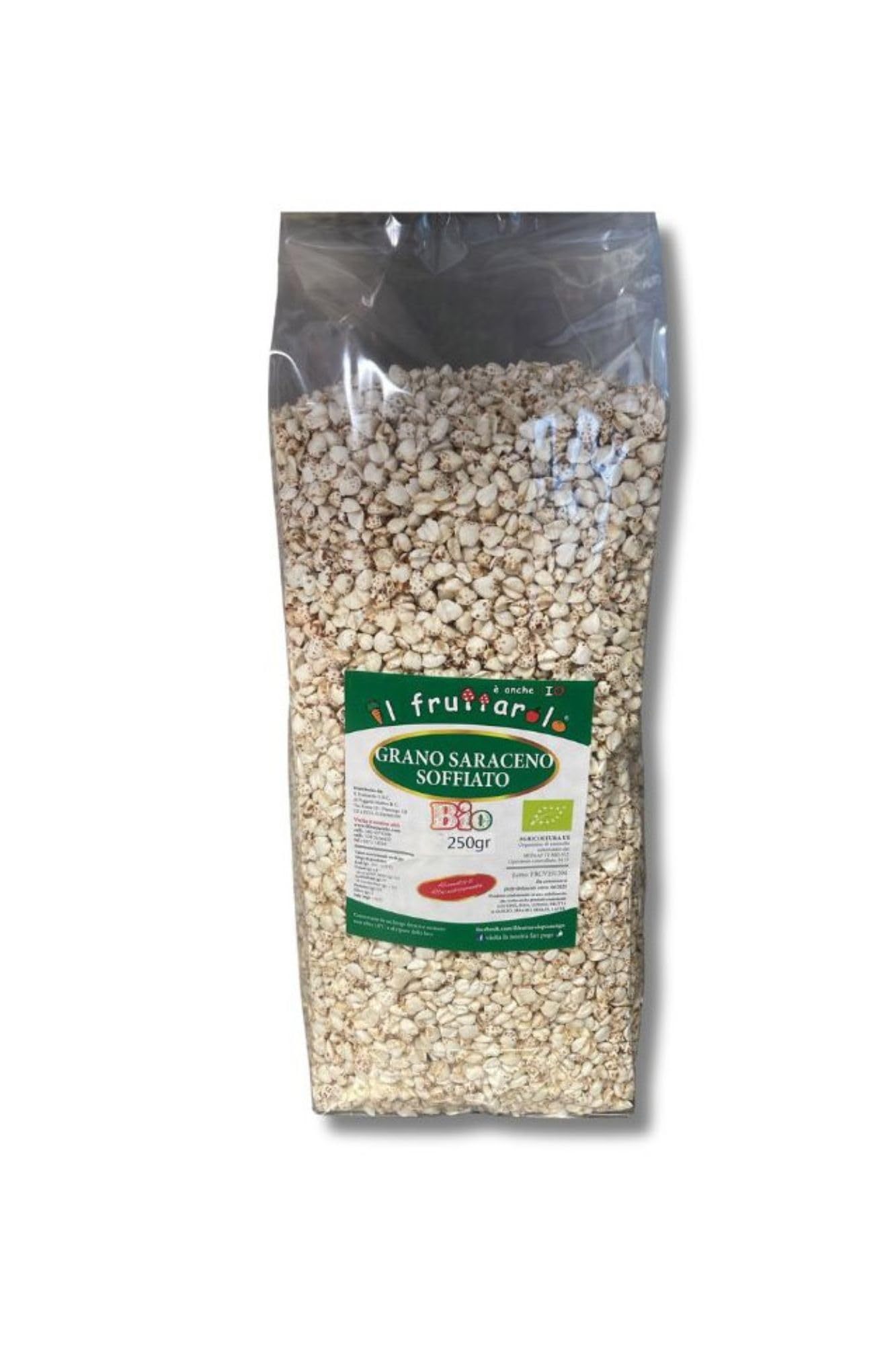 Kit di 4 cereali soffiati biologici: quinoa, amaranto, miglio, grano saraceno - 300 g cadauno. Naturalmente senza glutine. Non solo per bevande ma anche per yogurt, minestre e insalate
