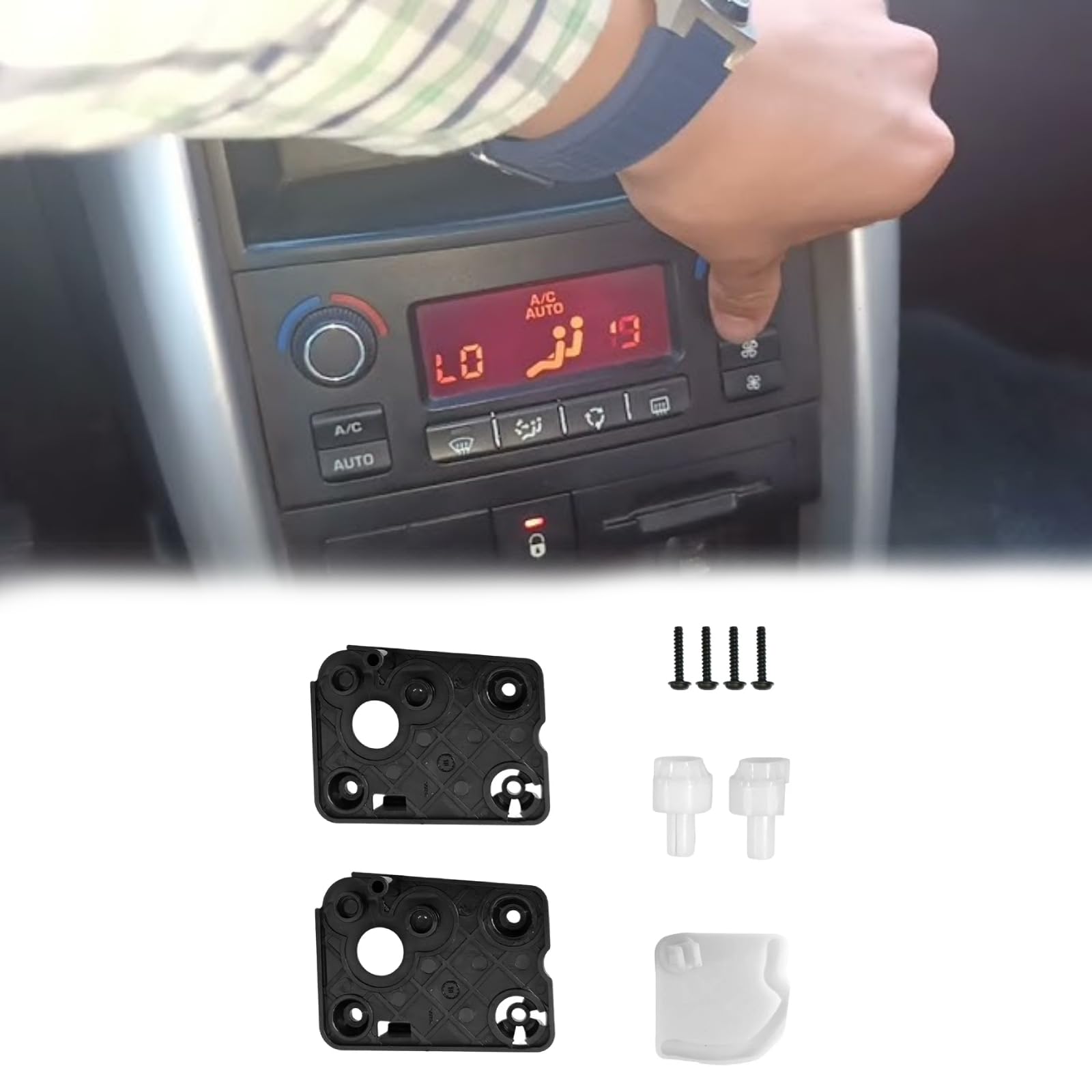 Twowinds Kit Climatisation Bi-zone 6450XZ Compatible avec Peugeot 307
