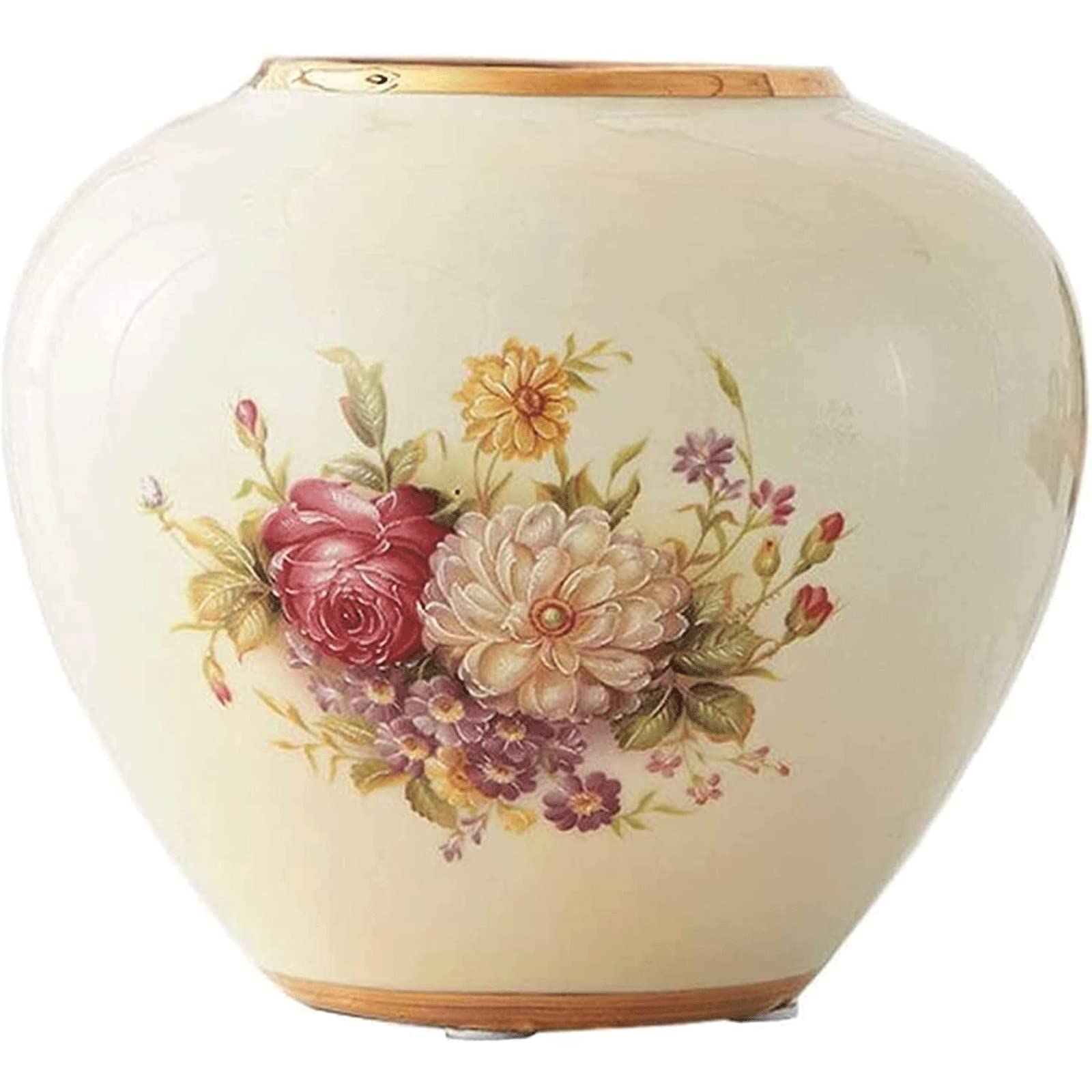 Ngdfgr As Known Fashion Ceramic Flower Vases Minimalist Vases Rose Decoration Or As A Flower Vase For Decor Fine Quality And Elegant Look Decoration (32Cm),32Cm