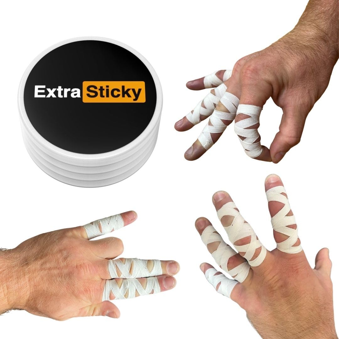 Meister StickElite - Nastro Atletico Professionale E Poroso Per Dita E Dita Dei Piedi, 15yd X 1/2", 2 Rotoli, Colore: Nero - Foto 4