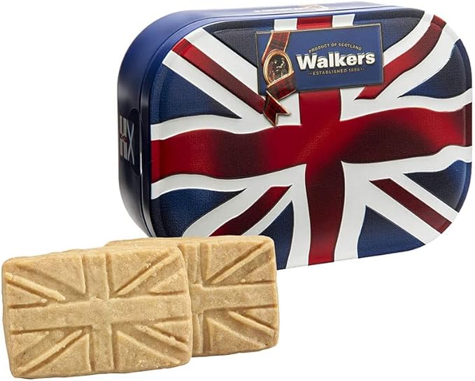 Walkers Union Jack Shortbread Tin 120g Amazon.co.uk Grocery