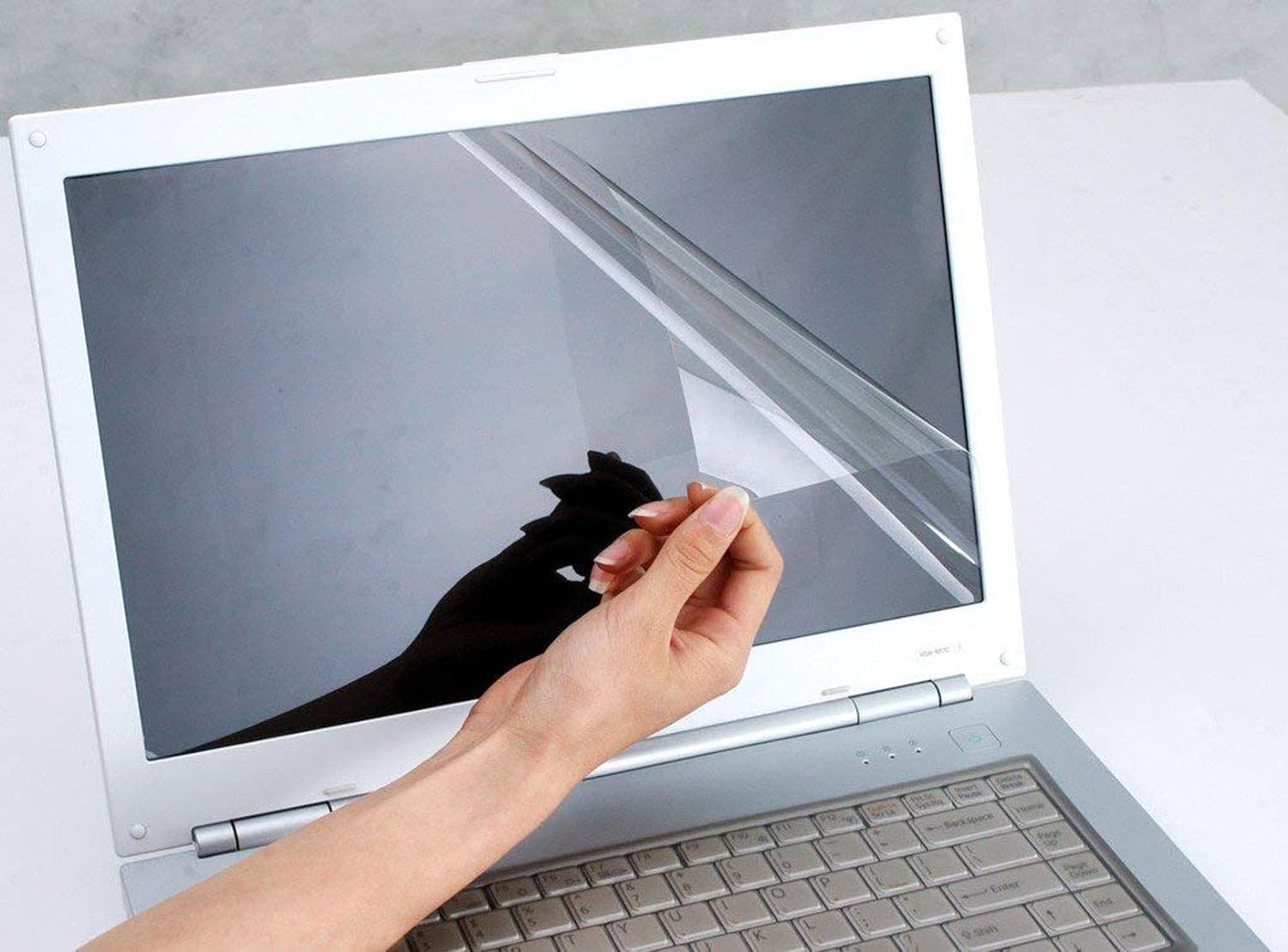 RuhZa Anti Glare Scratch Ultra-Clear Screen Protector for Aple MakBook MF855HN/A 12-inch Retina Display Laptop (B0D8L4LZP6) Amazon Price History, Amazon Price Tracker