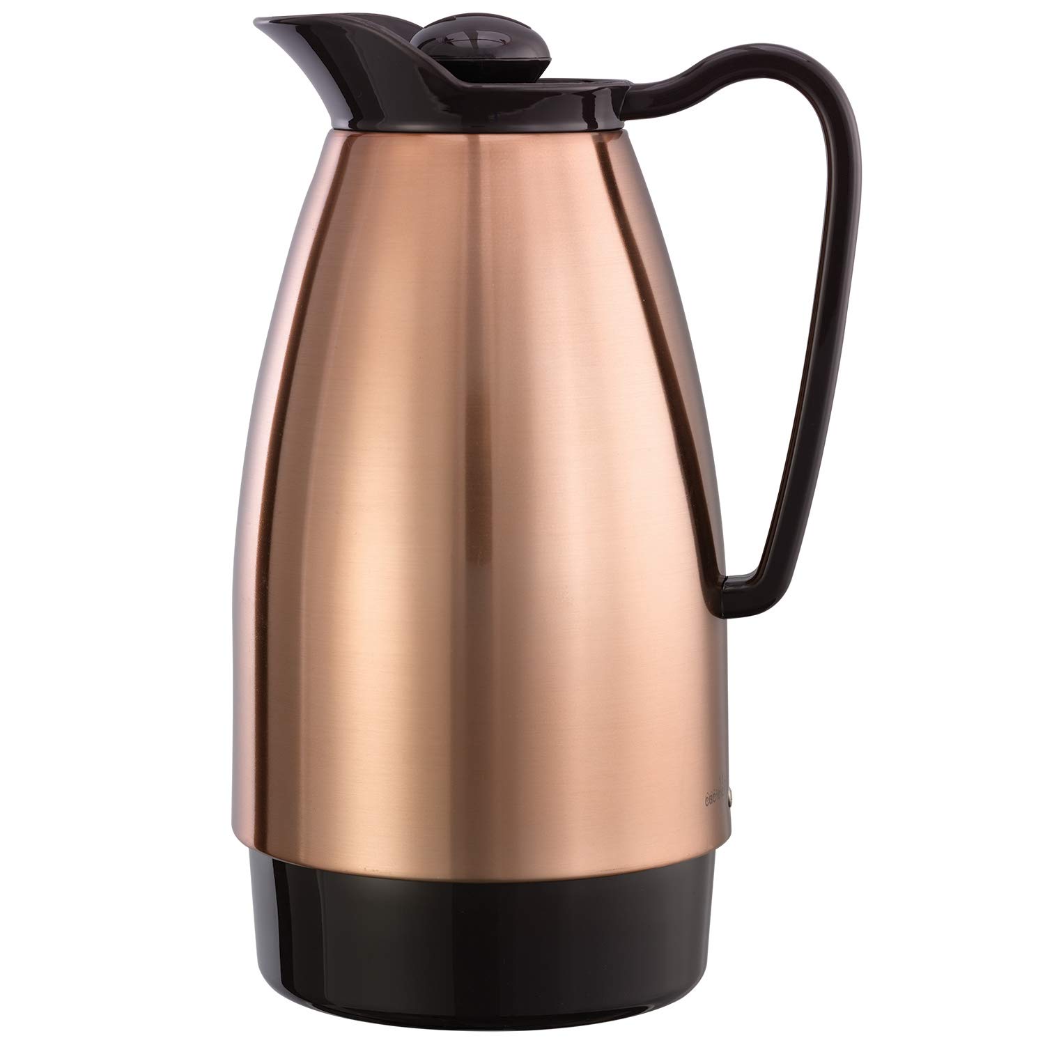 Service Ideas CGC101CP Classic Carafe, 1 L, Copper with Black