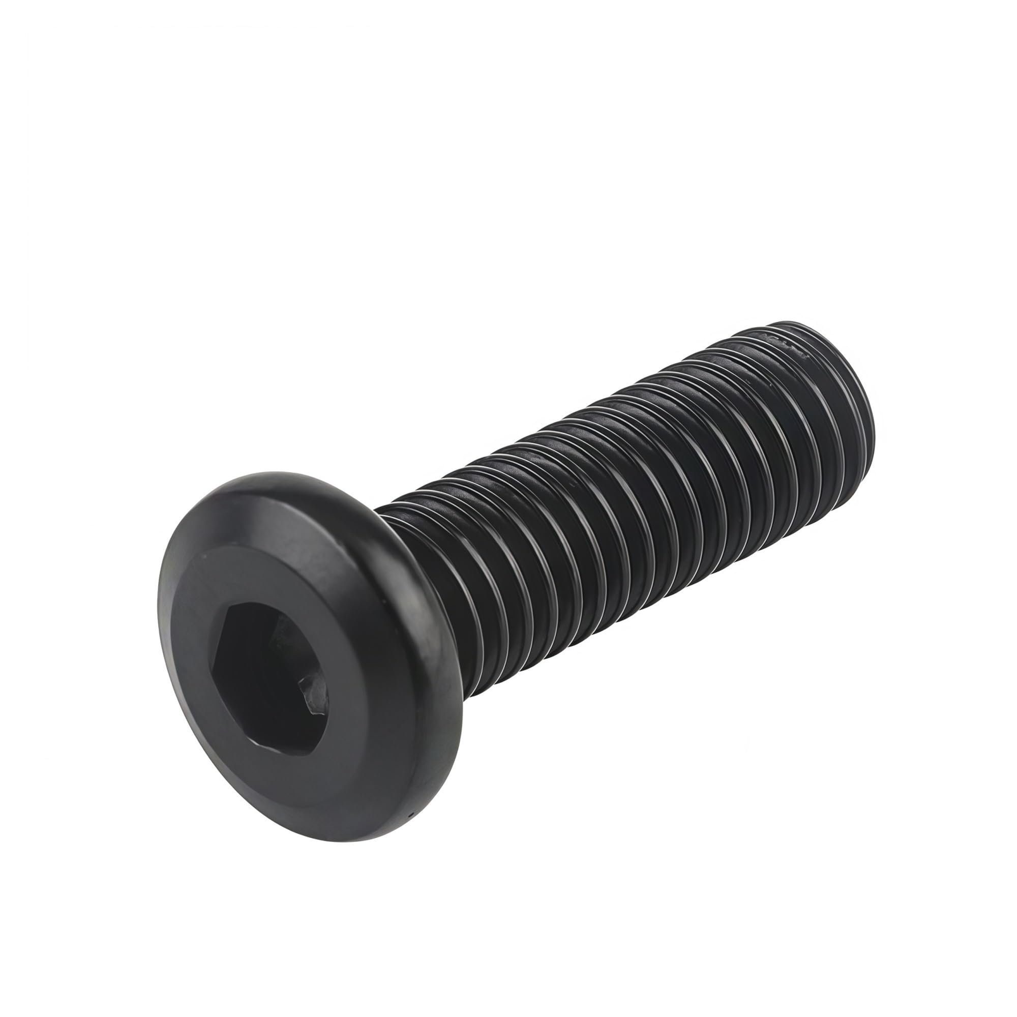 Pernos de cabeza plana con acabado negro acero inoxidable 304, tornillos fijación for muebles, ensamblaje equipos mecánicos madera for gabinetes A013