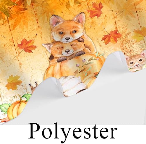 Miniatura 7 de Cortina de ducha de madera otoñal, cortinas de ducha de hojas amarillas de otoño, cortina de ducha de baño, cortina de ducha de calabaza de otoño