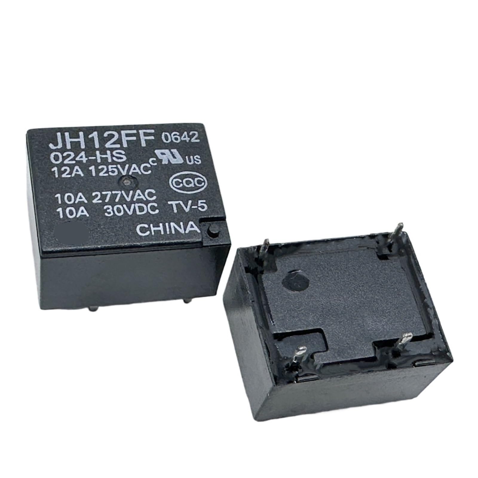 SMGLRUEAT 1pc JH12FF 024-HS 24V (12F-12V/24V-10A) Relay 4pins