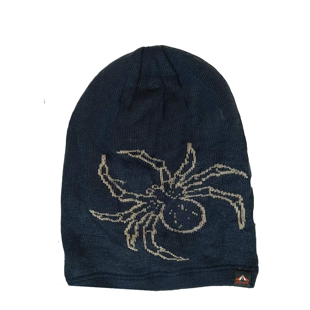krystle Men's and Women's Beanie Warm Winter Woolen Cap (Black, Free Size)-picture-14