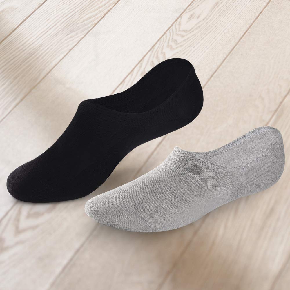 YOUCHAN Calzini Donna Uomo Fantasmini Calze 10 Paia Invisibili Sportive Antiscivolo Cotone con Taglio Basso