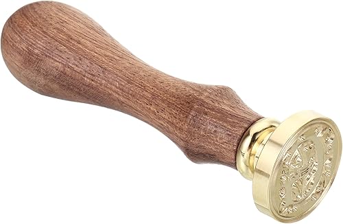 Miniatura 4 de PATIKIL Sello de cera del alfabeto G, sello de cera de sellado de letra inicial, clásico retro, 0.98 pulgadas, cabeza de latón retro extraíble,